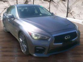 2016 INFINITI Q50 SEDAN V6, TWIN TURBO, 3.0 LITER RED SPORT 400 SEDAN 4D