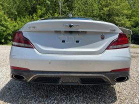 2019 GENESIS G70 SEDAN V6, TWIN TURBO, 3.3 LITER 3.3T ADVANCED SEDAN 4D at T&T Repairables - used car dealership in Spencer, Indiana.