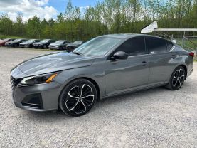2023 NISSAN ALTIMA SEDAN 4-CYL, 2.5 LITER 2.5 SR SEDAN 4D at T&T Repairables - used car dealership in Spencer, Indiana.