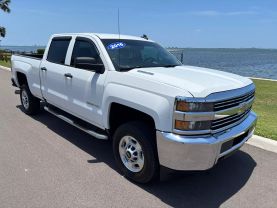 2016 CHEVROLET SILVERADO 2500 HD CREW CAB PICKUP V8, TURBO DIESEL, 6.6L WORK TRUCK PICKUP 4D 6 1/2 FT