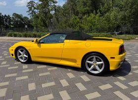 2001 FERRARI 360 SPYDER "MANUAL GATED 6-SPEED COUPE - 2