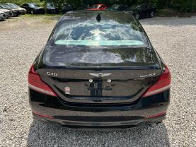 2019 GENESIS G70 SEDAN 4-CYL, TURBO, GDI, 2.0 LITER 2.0T ADVANCED SEDAN 4D at T&T Repairables - used car dealership in Spencer, Indiana.