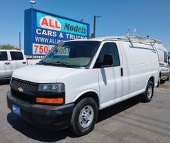 2018 CHEVROLET EXPRESS 2500 CARGO CARGO V8, FLEX FUEL, 6.0 LITER VAN 3D
