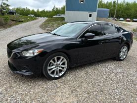 2017 MAZDA MAZDA6 SEDAN 4-CYL, SKYACTIV-G, 2.5L TOURING (2017.5) SEDAN 4D at T&T Repairables - used car dealership in Spencer, Indiana.