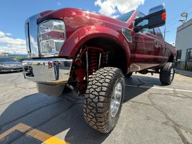 2009 FORD F250 SUPER DUTY SUPER CAB PICKUP V8, TURBO DSL 6.4L LARIAT PICKUP 4D 6 3/4 FT