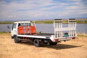 1997 TOYOTA DYNA TRUCK 15B-FT CAR HAULER