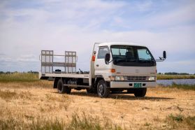1997 TOYOTA DYNA TRUCK 15B-FT CAR HAULER