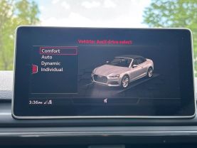 2019 AUDI A5 CONVERTIBLE 4-CYL, TURBO, 2.0 LITER PREMIUM PLUS CABRIOLET 2D at T&T Repairables - used car dealership in Spencer, Indiana.