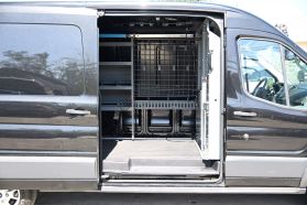 2015 FORD TRANSIT 250 VAN CARGO V6, FLEX FUEL, 3.7 LITER MEDIUM ROOF W/SLIDING SIDE DOOR W/LWB VAN 3D