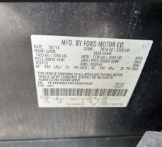 2015 FORD EXPLORER SUV V6, ECOBOOST, TWIN TURBO, 3.5 LITER SPORT SUV 4D