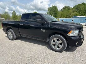 2019 RAM 1500 CLASSIC QUAD CAB PICKUP V6, FLEX FUEL, 3.6 LITER EXPRESS PICKUP 4D 6 1/3 FT at T&T Repairables - used car dealership in Spencer, Indiana.