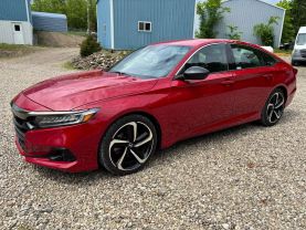 2022 HONDA ACCORD SEDAN 4-CYL, I-VTEC, TURBO, 1.5 LITER SPORT SEDAN 4D at T&T Repairables - used car dealership in Spencer, Indiana.