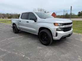 2020 CHEVROLET SILVERADO 1500 CREW CAB PICKUP V8, ECOTEC3, 5.3 LITER CUSTOM PICKUP 4D 5 3/4 FT