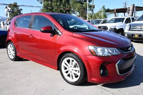 2017 CHEVROLET SONIC HATCHBACK 4-CYL, TURBO, 1.4 LITER LT HATCHBACK 4D