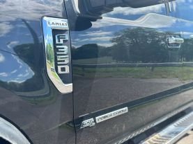 2018 FORD F350 SUPER DUTY CREW CAB PICKUP V8, TURBO DIESEL, 6.7L LARIAT PICKUP 4D 6 3/4 FT