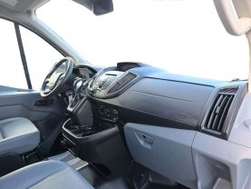 2018 FORD TRANSIT 350 VAN CARGO V6, FLEX FUEL, 3.7 LITER LOW ROOF W/SLIDING SIDE DOOR W/LWB VAN 3D