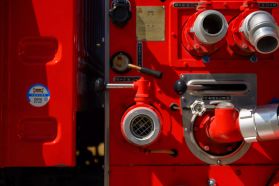 1997 TOYOTA DYNA TRUCK 15B FIRE TRUCK