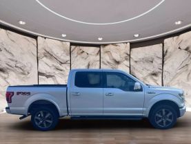 2016 FORD F150 SUPERCREW CAB PICKUP V8, FLEX FUEL, 5.0 LITER LARIAT PICKUP 4D 5 1/2 FT