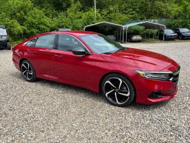 2022 HONDA ACCORD SEDAN 4-CYL, I-VTEC, TURBO, 1.5 LITER SPORT SEDAN 4D at T&T Repairables - used car dealership in Spencer, Indiana.