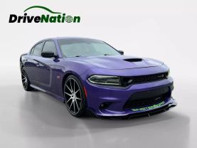 2019 DODGE CHARGER SEDAN V8, HEMI, 6.4 LITER SCAT PACK SEDAN 4D