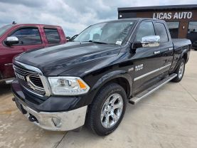 2013 RAM 1500 QUAD CAB PICKUP V8, HEMI, 5.7 LITER LARAMIE PICKUP 4D 6 1/3 FT