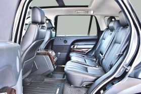 2017 LAND ROVER RANGE ROVER SUV V8, SUPERCHARGED, 5.0 LITER SUPERCHARGED LWB SPORT UTILITY 4D