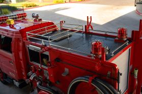 1997 TOYOTA DYNA TRUCK 15B FIRE TRUCK