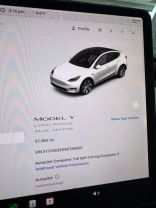 2021 TESLA MODEL Y SUV DUAL AC ELECTRIC MOTORS LONG RANGE SPORT UTILITY 4D