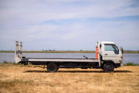 1997 TOYOTA DYNA TRUCK 15B-FT CAR HAULER