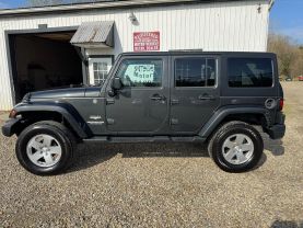 2010 JEEP WRANGLER SUV V6, 3.8 LITER UNLIMITED SAHARA SPORT UTILITY 4D