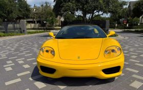 2001 FERRARI 360 SPYDER "MANUAL GATED 6-SPEED COUPE - 2