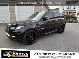2016 LAND ROVER RANGE ROVER SPORT SUV V8, SUPERCHARGED, 5.0 LITER SUPERCHARGED SPORT UTILITY 4D
