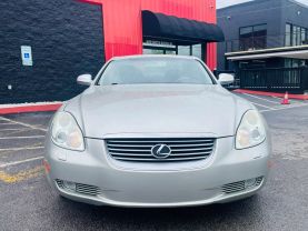 2002 LEXUS SC CONVERTIBLE V8, 4.3 LITER SC 430 CONVERTIBLE 2D