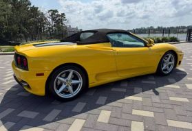 2001 FERRARI 360 SPYDER "MANUAL GATED 6-SPEED COUPE - 2