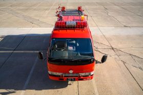 1997 TOYOTA DYNA TRUCK 15B FIRE TRUCK