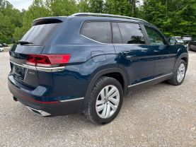 2021 VOLKSWAGEN ATLAS SUV V6, 3.6 LITER SEL 4MOTION (2021.5) SPORT UTILITY 4D at T&T Repairables - used car dealership in Spencer, Indiana.