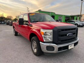 2014 FORD F250 SUPER DUTY CREW CAB PICKUP V8, FLEX FUEL, 6.2 LITER XL PICKUP 4D 8 FT