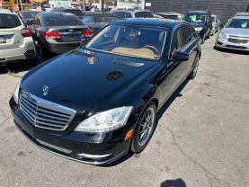 2012 MERCEDES-BENZ S-CLASS SEDAN V8, TWIN TURBO, 4.6 LITER S 550 SEDAN 4D