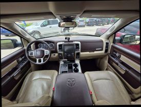 2013 RAM 1500 QUAD CAB PICKUP V8, HEMI, 5.7 LITER LARAMIE PICKUP 4D 6 1/3 FT