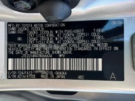 2007 TOYOTA 4RUNNER SUV V6, 4.0 LITER SR5 SPORT UTILITY 4D