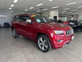 2014 JEEP GRAND CHEROKEE SUV V8, 5.7 LITER OVERLAND SPORT UTILITY 4D