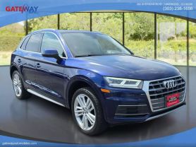 2018 AUDI Q5 SUV 4-CYL, TURBO, 2.0 LITER PREMIUM PLUS W/TECHNOLOGY VALUE PKG SPORT UTILITY 4D