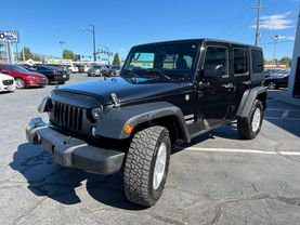 2017 JEEP WRANGLER UNLIMITED SUV V6, 3.6 LITER SPORT SUV 4D