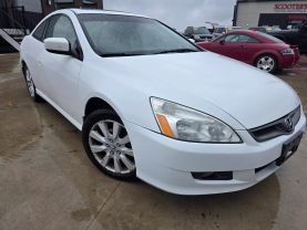 2007 HONDA ACCORD COUPE V6, VTEC, 3.0 LITER EX-L COUPE 2D