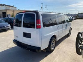 2014 CHEVROLET EXPRESS 1500 PASSENGER PASSENGER V8, FLEX FUEL, 5.3 LITER LS VAN 3D at Motors On Wheels - used car dealership in Houston, Texas.
