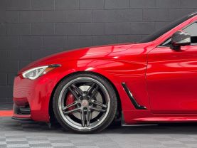2017 INFINITI Q60 - V6, TWIN TURBO, 3.0 LITER RED SPORT 400 COUPE 2D