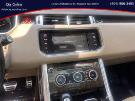 2015 LAND ROVER RANGE ROVER SPORT SUV V6, SUPERCHARGED, 3.0L HSE SPORT UTILITY 4D