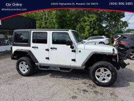 2012 JEEP WRANGLER SUV V6, 3.6 LITER UNLIMITED SPORT SUV 4D
