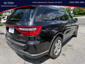 2014 DODGE DURANGO SUV V6, FLEX FUEL, 3.6 LITER LIMITED SPORT UTILITY 4D