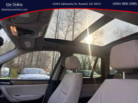 2013 BMW X3 SUV 4-CYL, TURBO, 2.0 LITER XDRIVE28I SPORT UTILITY 4D
